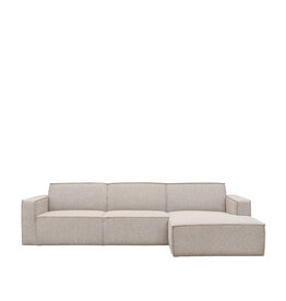 Damn LABEL51 Hoekbank Kay - Naturel Royal Boucle - Boucle - Loungebank Rechts