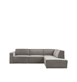 Damn LABEL51 Hoekbank Kay - Mushroom Royal Boucle - Boucle - Hoekbank Rechts