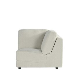 Damn LABEL51 Bank Tivoli - Naturel - Chenille - Hoek