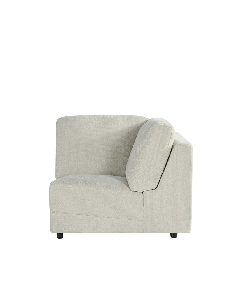 Damn LABEL51 Bank Tivoli - Naturel - Chenille - Hoek