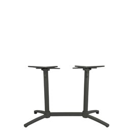 Damn LABEL51 Eetkamertafel Tafelpoot Vouwbaar - Forest - Metaal - 72 cm - Dubbel