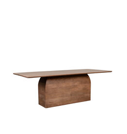 Damn LABEL51 Eetkamertafel Owen - Nature Smooth - Mangohout - 200 cm - Rechthoek