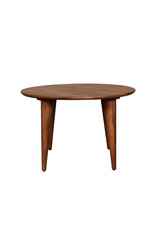 Damn LABEL51 Eetkamertafel Fly - Espresso - Mangohout - 120 cm - Rond