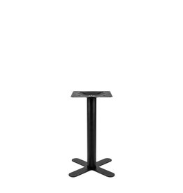 Damn LABEL51 Eetkamertafel X-Poot - Zwart - Metaal - X-Poot 50x50 cm
