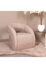 Damn LABEL51 Fauteuil Antibes - Taupe - Geweven