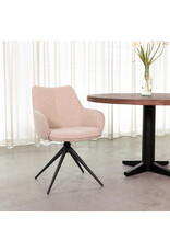Damn LABEL51 Eetkamerstoel Sawa - Naturel - Boucle