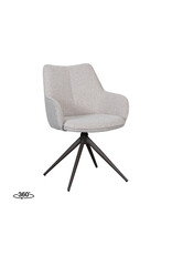 Damn LABEL51 Eetkamerstoel Sawa - Naturel - Boucle