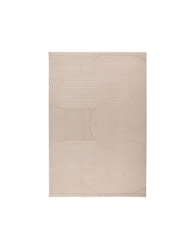 Damn LABEL51 Vloerkleden Lavita - Taupe - Synthetisch - 200x290 cm