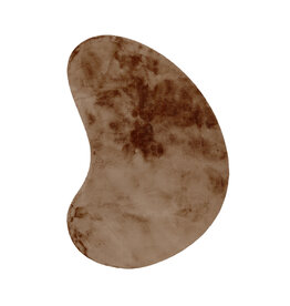 Damn LABEL51 Vloerkleden Indy - Chocolate - Polyester - 160x230 cm - Organisch