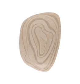 Damn LABEL51 Vloerkleden Vinto - Beige - Synthetisch - 200x290 cm - Organisch