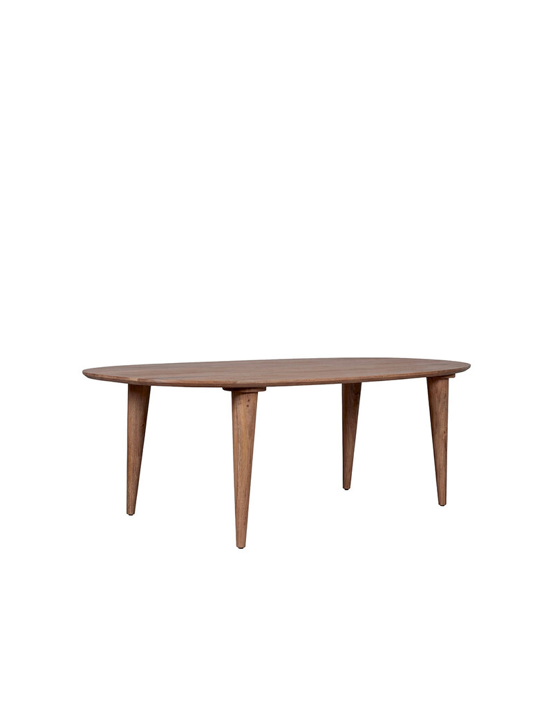 Damn LABEL51 Eetkamertafel Fly - Nature Smooth - Mangohout - 180 cm - Organisch