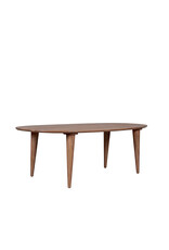 Damn LABEL51 Eetkamertafel Fly - Nature Smooth - Mangohout - 200 cm - Organisch