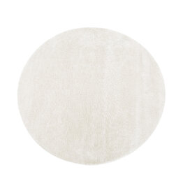 Damn LABEL51 Vloerkleden Mila - Ivoor - Polyester - 200x200 cm - Rond