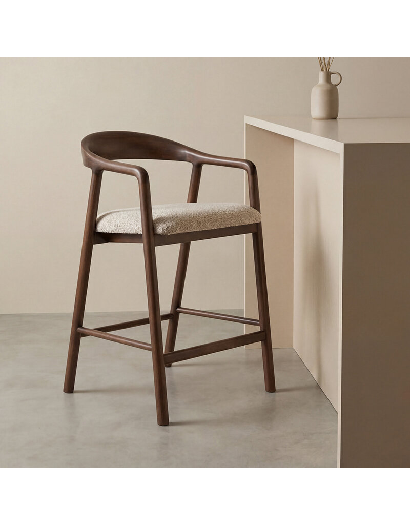 Damn LABEL51 Barkruk Lone - Beige - Superb