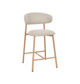 Damn LABEL51 Barkruk Kaito - Beige - Prestige - Laag