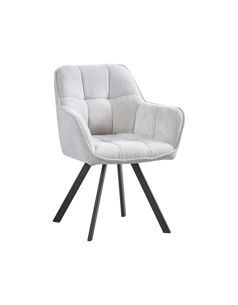 Damn LABEL51 Eetkamerstoel Riley - Naturel - Geweven