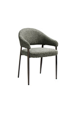 Damn LABEL51 Eetkamerstoel Sora - Mushroom - Boucle