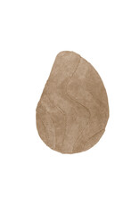 Damn LABEL51 Vloerkleden Rima - Beige - Synthetisch - 160x230 cm - Organisch