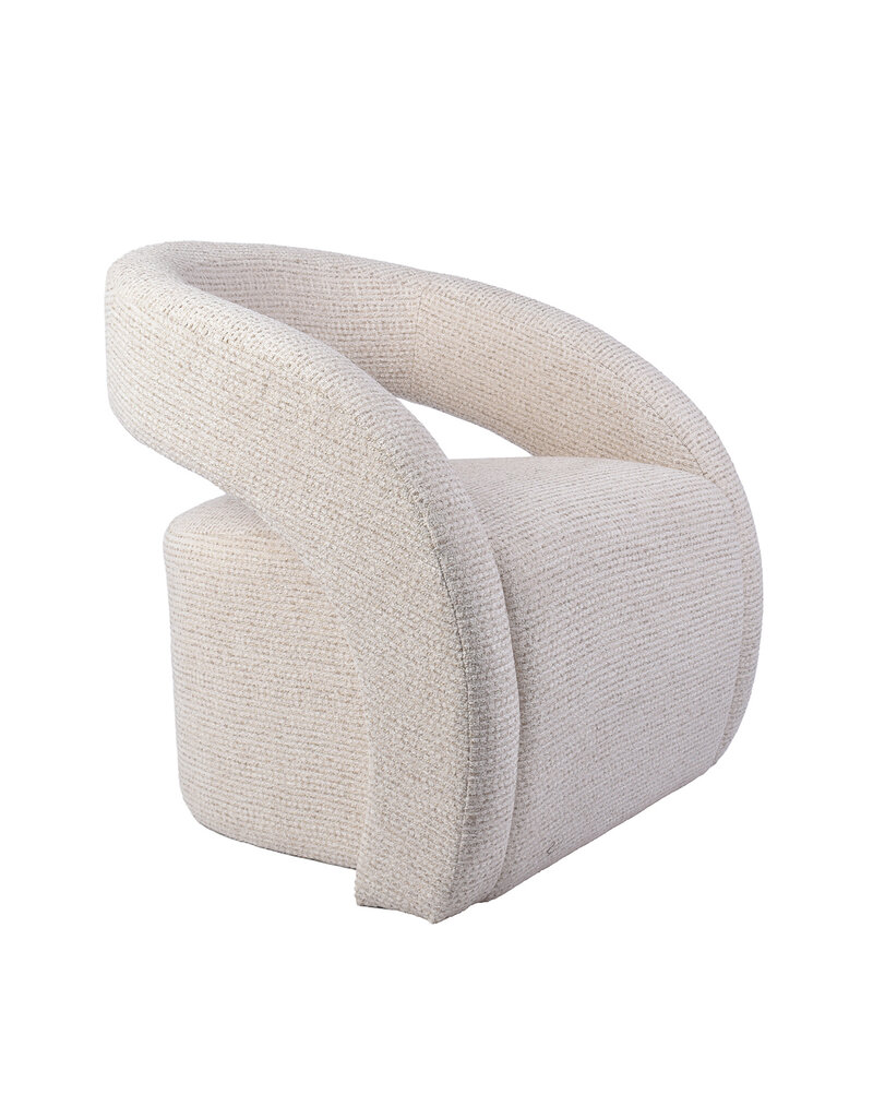 Damn LABEL51 Fauteuil Antibes - Naturel - Geweven