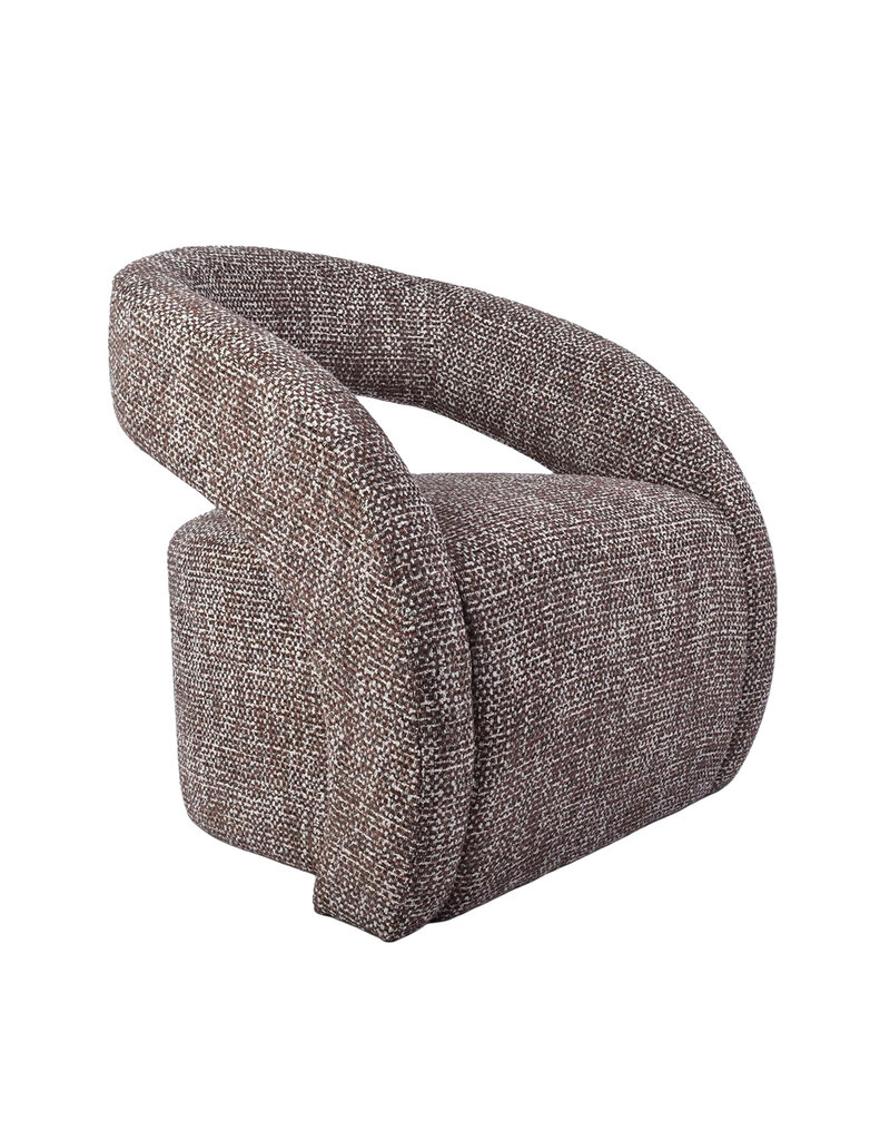 Damn LABEL51 Fauteuil Antibes - Cherry Chocolate - Geweven