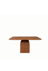 Damn LABEL51 Eetkamertafel Ingo - Nature Smooth - Mangohout - 140 cm - Vierkant
