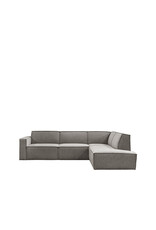 Damn LABEL51 Hoekbank Kay - Mushroom Royal Boucle - Boucle - Hoekbank Rechts
