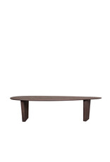 Damn LABEL51 Eetkamertafel Wow - Espresso - Mangohout - 300 cm