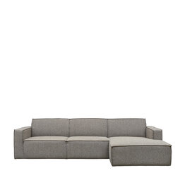 Damn LABEL51 Hoekbank Kay - Mushroom Royal Boucle - Boucle - Loungebank Rechts