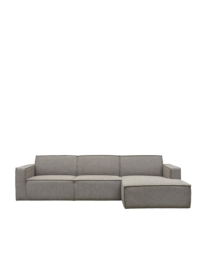 Damn LABEL51 Hoekbank Kay - Mushroom Royal Boucle - Boucle - Loungebank Rechts
