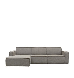 Damn LABEL51 Hoekbank Kay - Mushroom Royal Boucle - Boucle - Loungebank Links