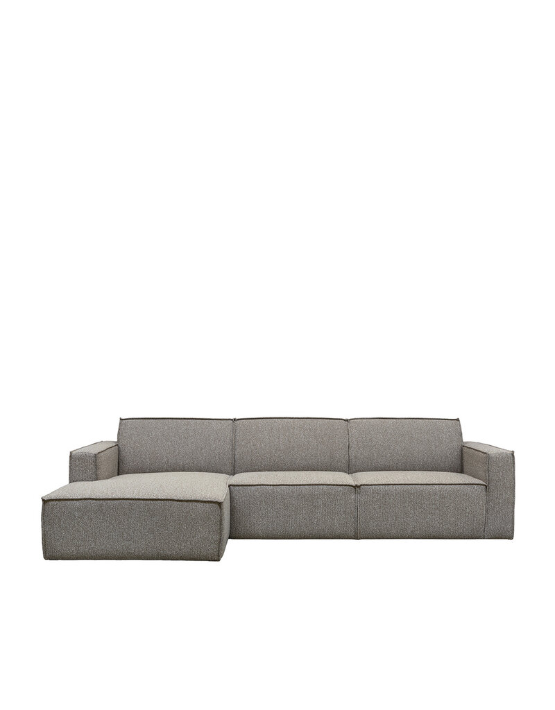 Damn LABEL51 Hoekbank Kay - Mushroom Royal Boucle - Boucle - Loungebank Links