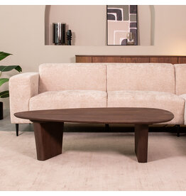 Damn LABEL51 Salontafel Wow - Espresso - Mangohout - 135 cm