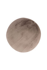 Damn LABEL51 Vloerkleden Indy - Taupe - Polyester - 200x200 cm - Rond