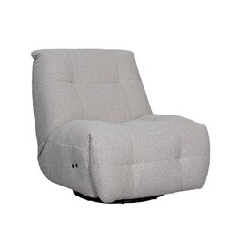 Damn LABEL51 Fauteuil Relax and Recharge - Naturel - Boucle - Met Accu