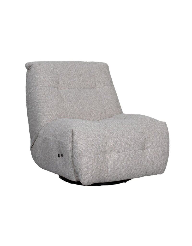 Damn LABEL51 Fauteuil Relax and Recharge - Naturel - Boucle - Met Accu