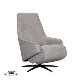 Damn LABEL51 Fauteuil Odense - Mushroom - Boucle - 2-Motorig