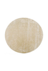 Damn LABEL51 Vloerkleden Mila - Zand - Synthetisch - 200x200 cm - Rond