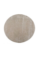 Damn LABEL51 Vloerkleden Mila - Taupe - Polyester - 200x200 cm - Rond