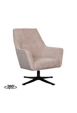 Damn LABEL51 Fauteuil Tod - Clay - Chenille - 76 cm