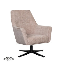 Damn LABEL51 Fauteuil Tod - Clay - Chenille - 76 cm