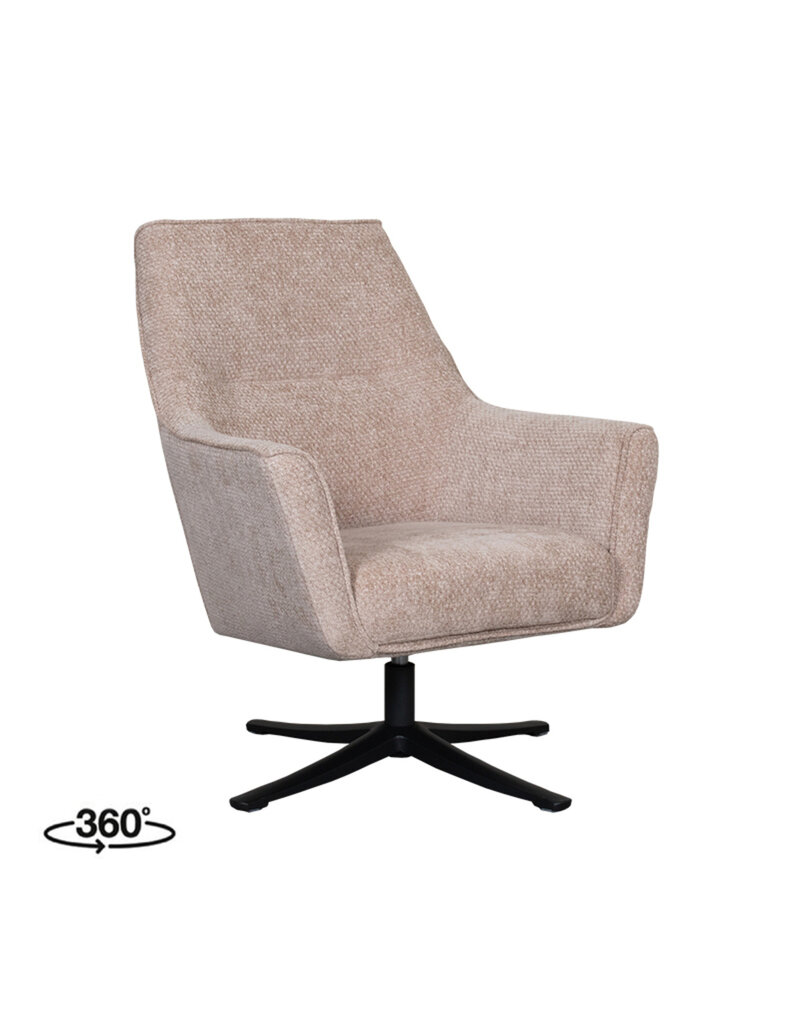 Damn LABEL51 Fauteuil Tod - Clay - Chenille - 76 cm