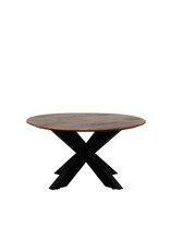 Damn LABEL51 Salontafel Otis - Nature Smooth - Mangohout - 80 cm - Rond