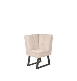 Damn LABEL51 Eetkamerbanken Modula - Naturel - Boucle - Hoek