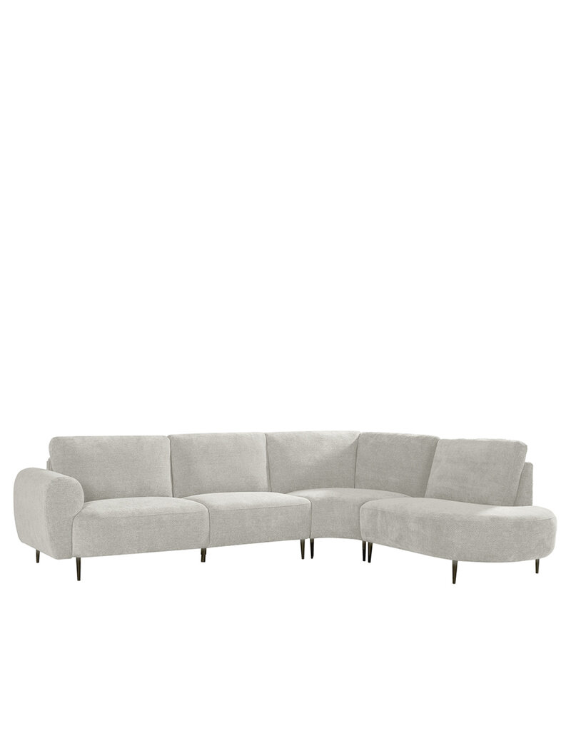 Damn LABEL51 Hoekbank Milano - Naturel - Chenille - Hoekbank Rechts