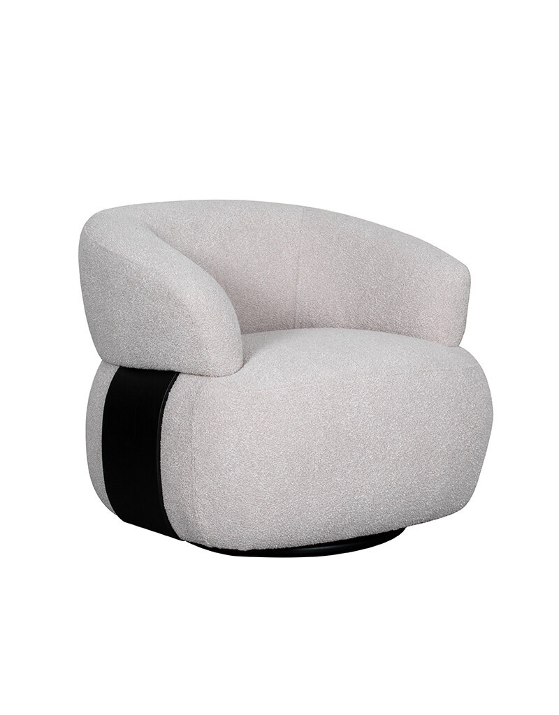 Damn LABEL51 Fauteuil Valenza - Naturel - Boucle - One Size