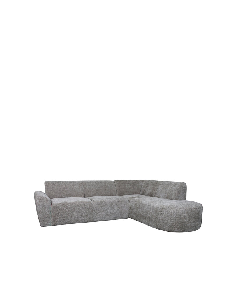 Damn LABEL51 Hoekbank Espen - Stone - Chenille - Hoekbank Rechts