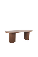 Damn LABEL51 Eetkamertafel Oliva - Walnoot - Eiken - 240 cm