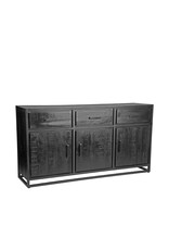 Damn LABEL51 Dressoir Chili - Zwart - Mangohout - One Size