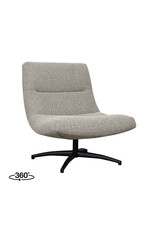 LABEL51 Fauteuil Calix - Truffel grijs - Boucle