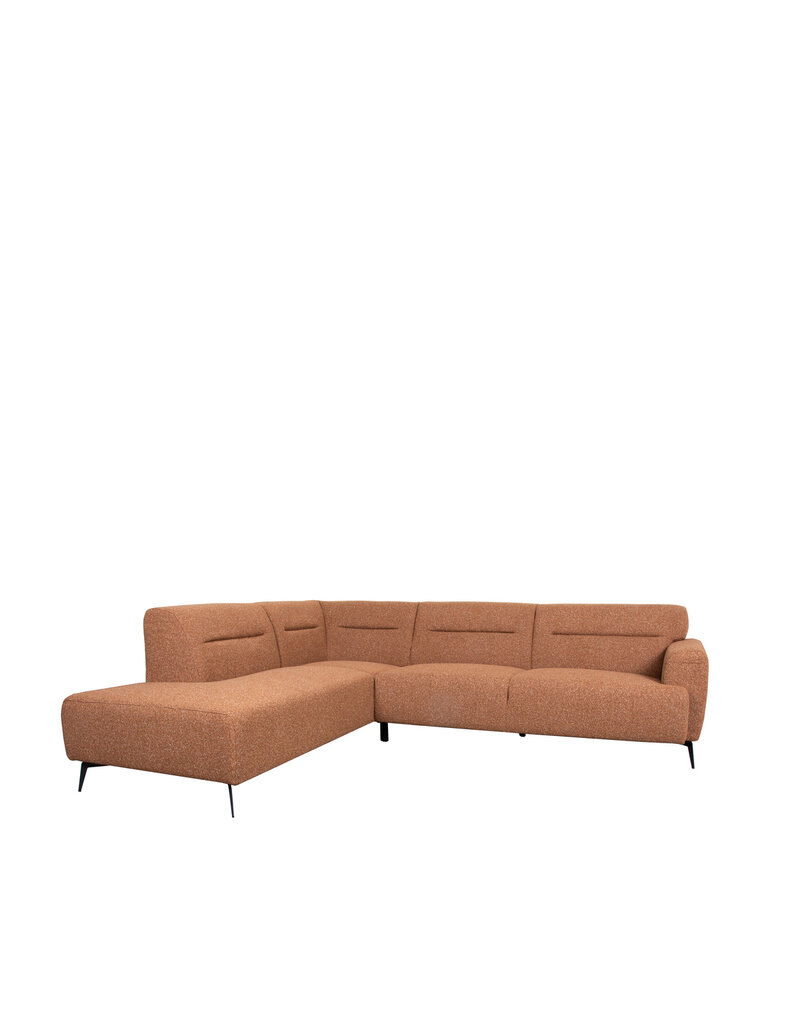 LABEL51 Hoekbank Bolzano - Coral - Boucle - Links